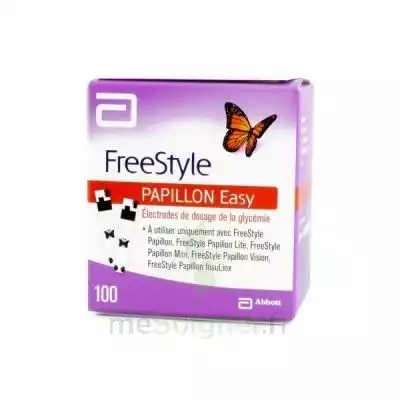 Freestyle Papillon Easy électrodes 2fl/50 à PERSAN