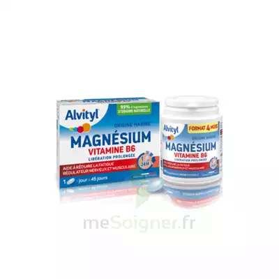 Acheter Alvityl Magnésium Vitamine B6 Libération Prolongée Comprimés LP B/45 à PERSAN